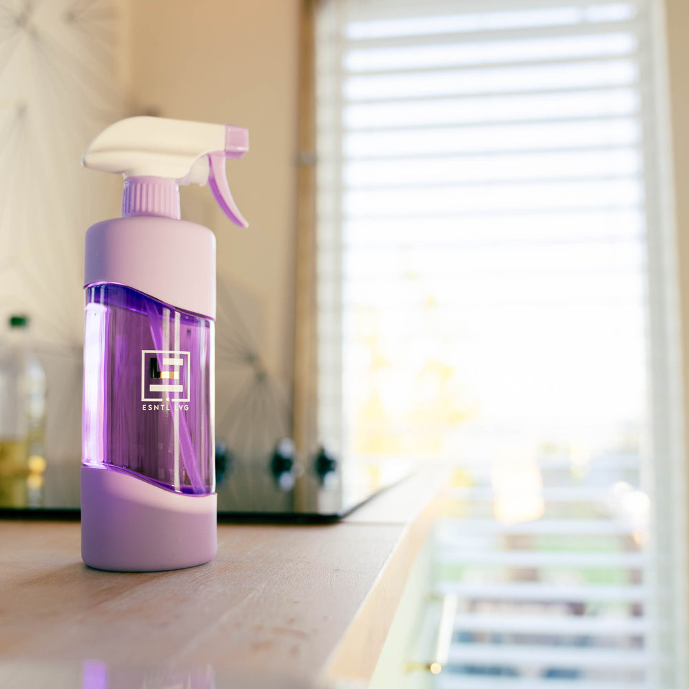esntl lvg eco friendly and sustainable refillable cleaning products 