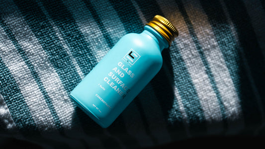 Image of eco-friendly glass and surface cleaner concentrate